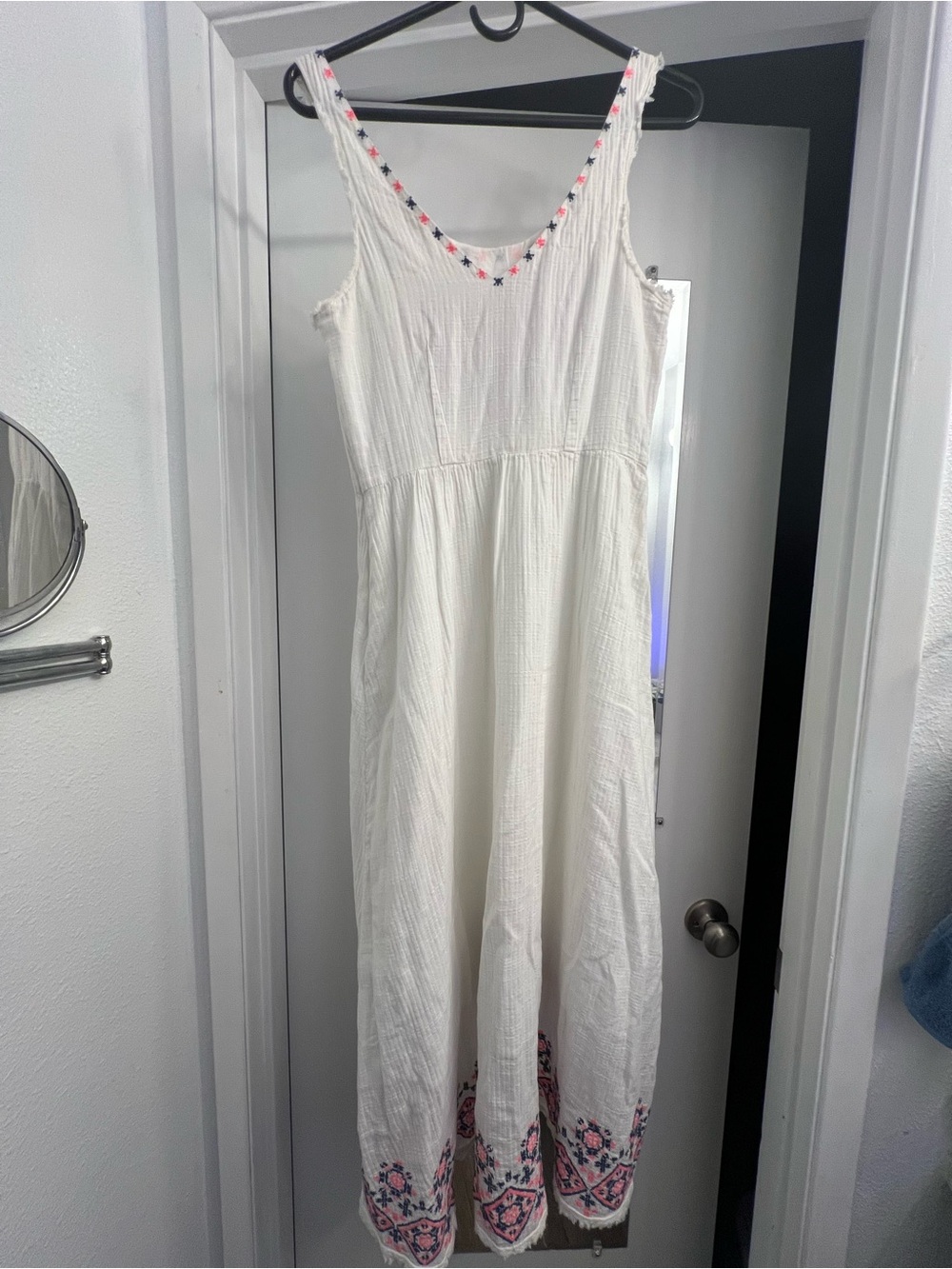 Anthropologie Holding Horses Embroidered High-Low Maxi Dress - Picture 4 of 9